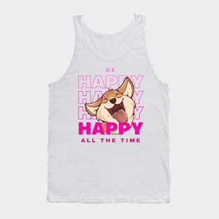 Be Happy All The Time Tank Top